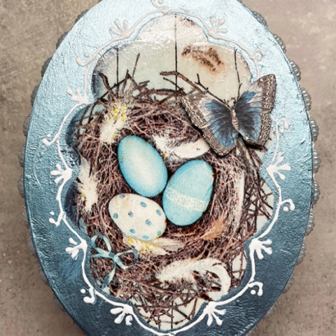 BLAUE OSTERBOX